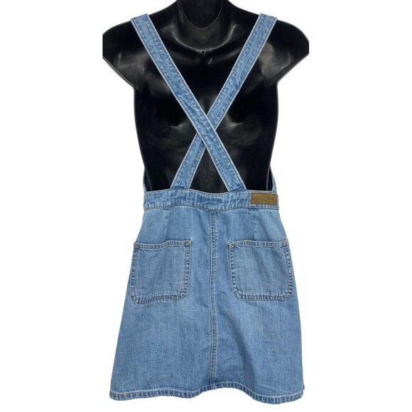 Polo Ralph Lauren Girls Size 16 Denim Jean Button-Front Jumper Dress NWT New - Picture 5 of 13